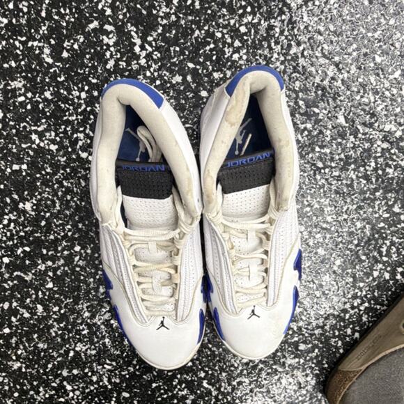 Jordan Air Jordan 14 Retro Hyper Royal White/Hyper Royal/Black 2020 487471-104 main image 6